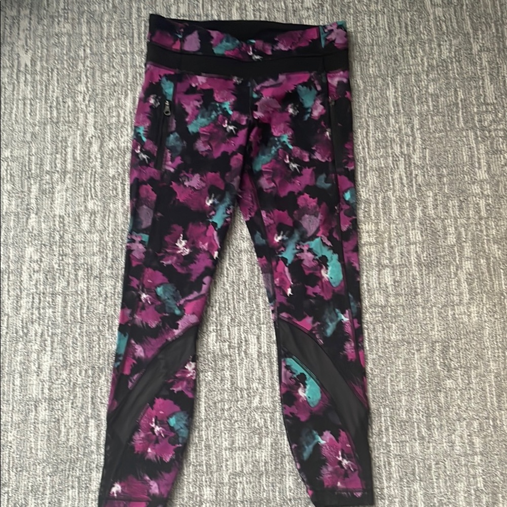 Lululemon Floral Print Leggings
